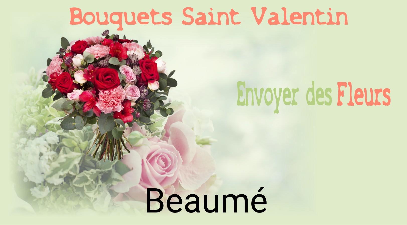 Roses de Saint-Valentin livrées à Beaumé